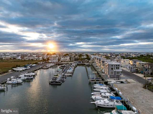 a view of a city with ocean