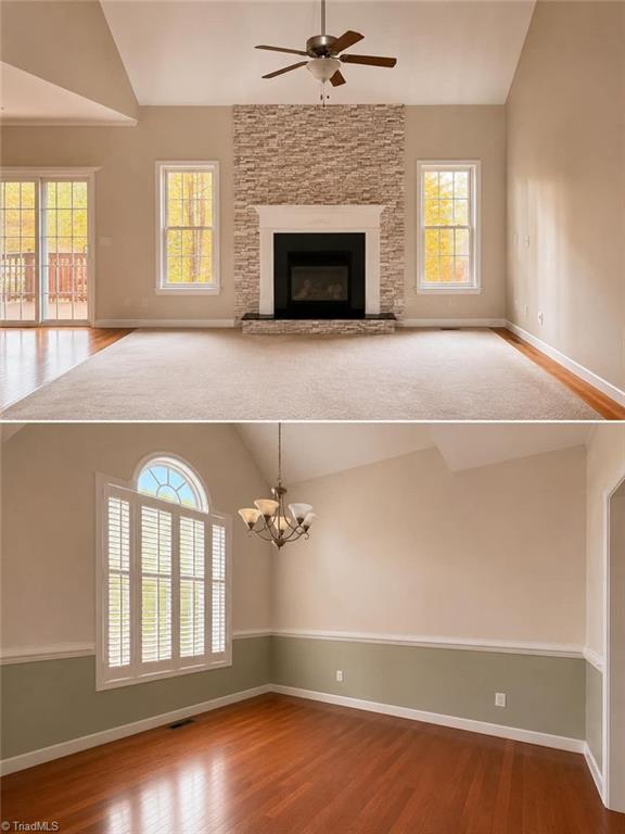215 Clubmoss Way Clemmons, NC 27012 - Photo 26 of 30 Family room and dining room