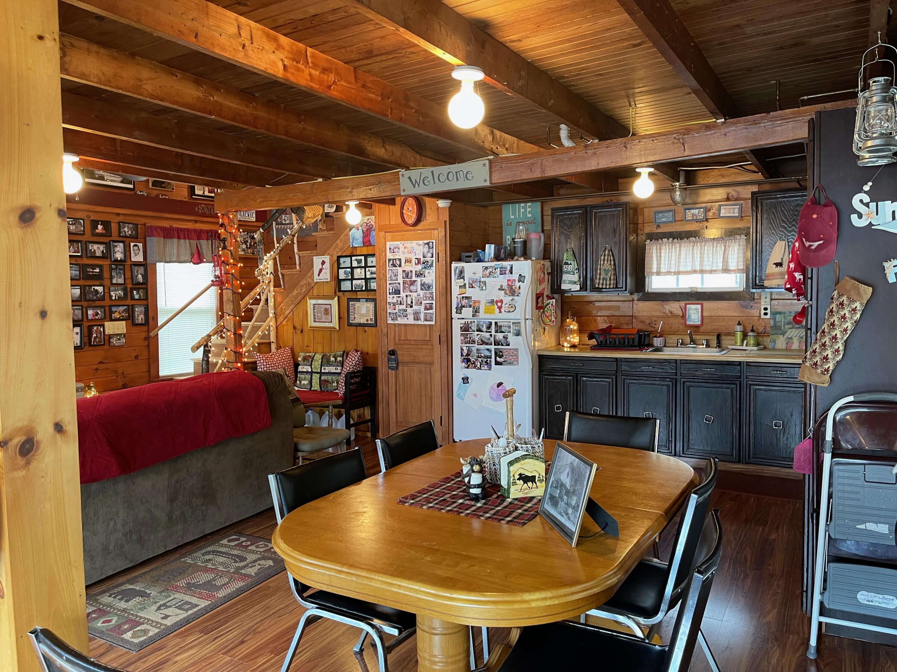 91 East Shore Road Peru, ME 04290 - Photo 15 of 22 91 East Shore Road dining area