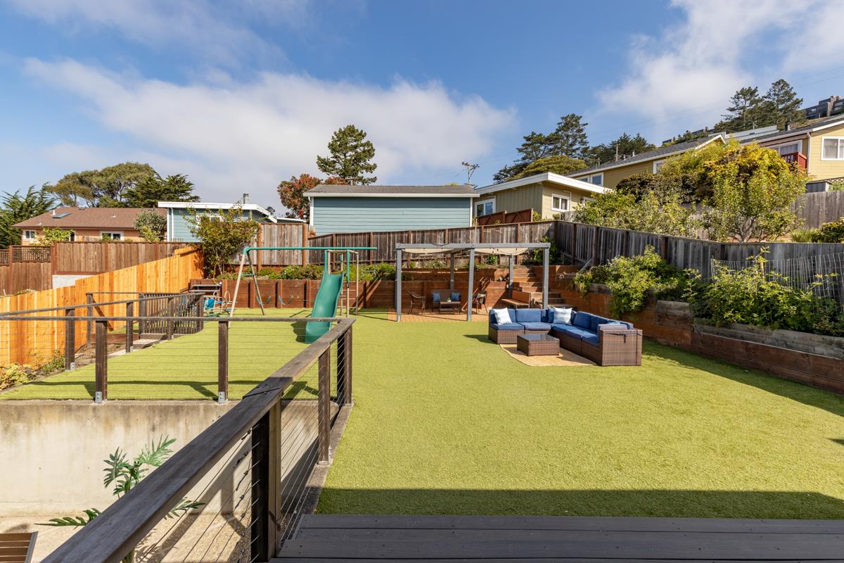 383 Monterey Road Pacifica, CA 94044 - Photo 20 of 33 a view of swimming pool with outdoor seating