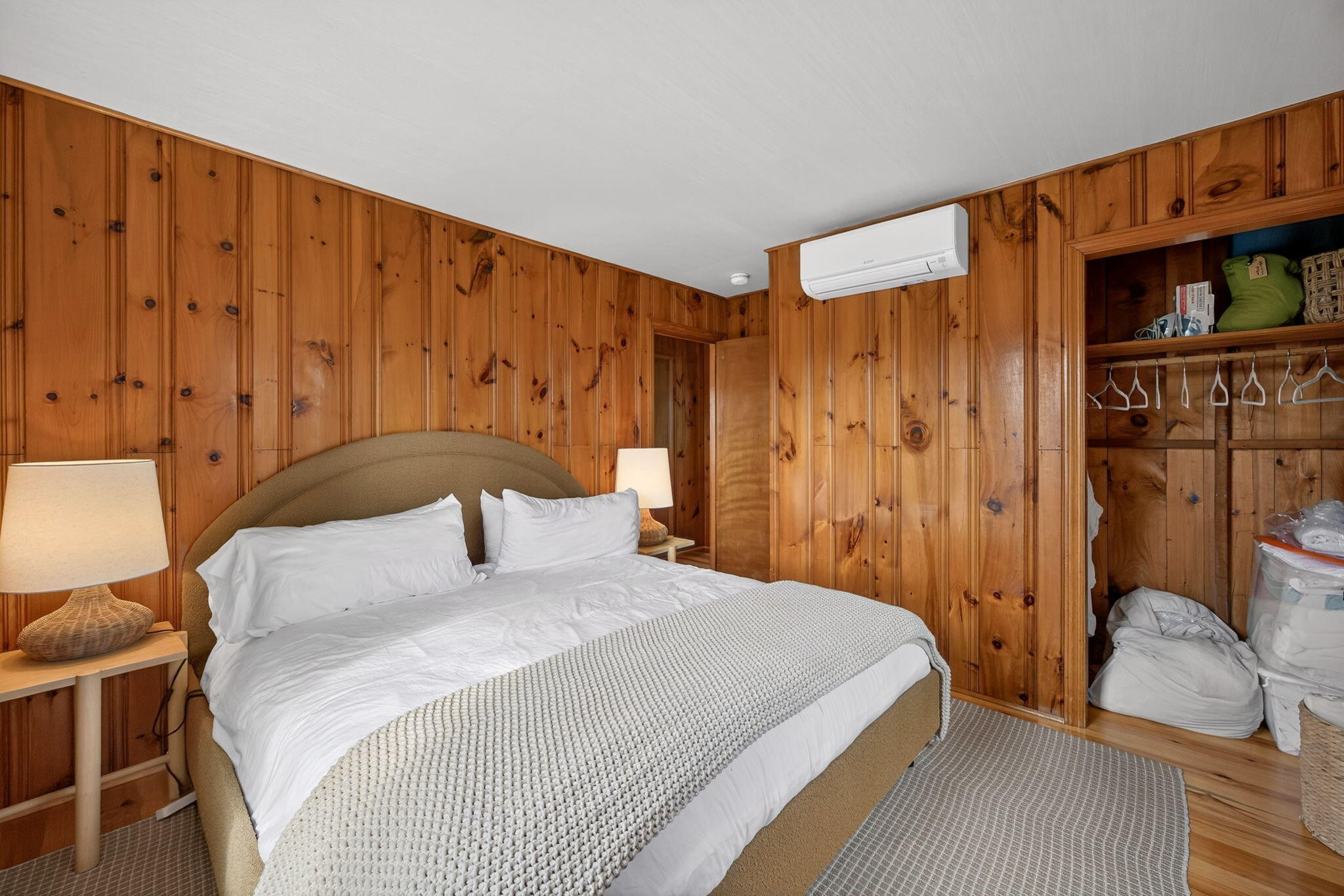 6 Manning Road Dennis Port, MA 02639 - Photo 23 of 53 a bedroom with a bed and wooden floor