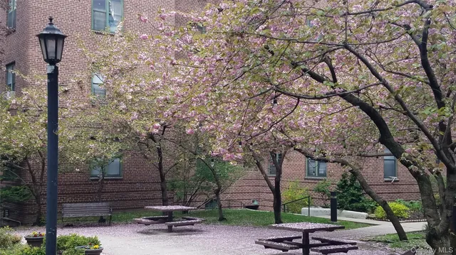 a picture of a bench in front of a door