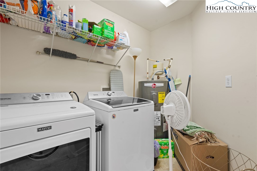 166 Azor Court, Unit 2A Boone, NC 28607 - Photo 23 of 38 a utility room with dryer and washer