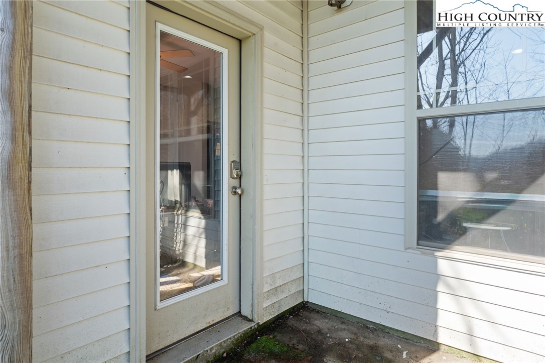 166 Azor Court, Unit 2A Boone, NC 28607 - Photo 24 of 38 a view of a door and a window
