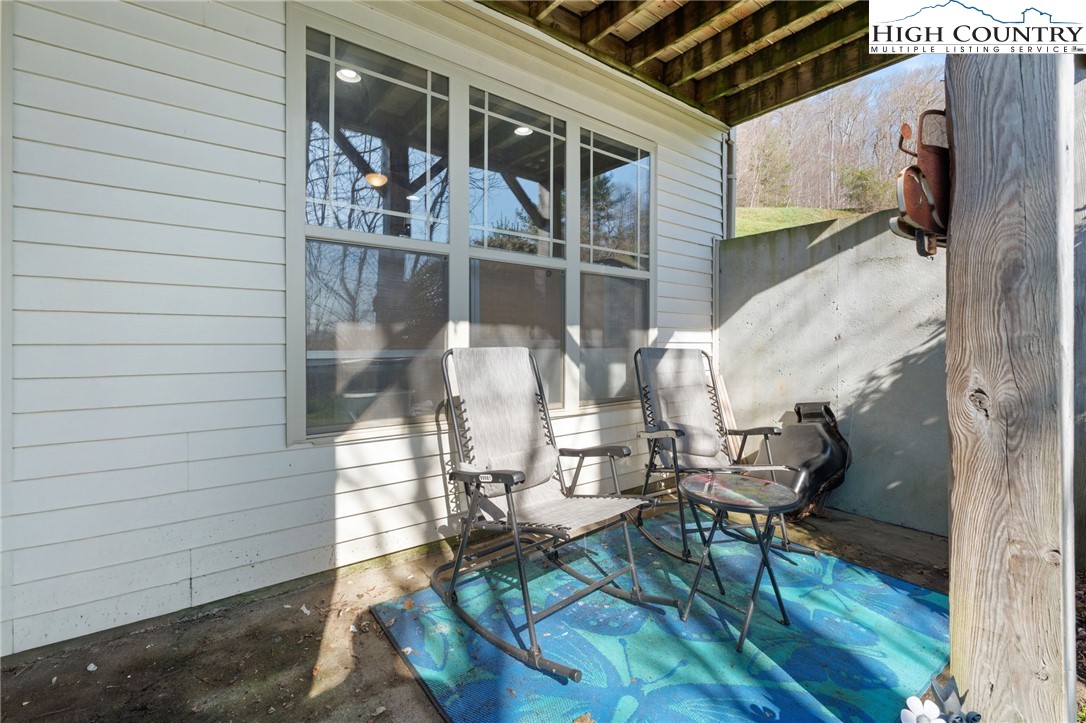 166 Azor Court, Unit 2A Boone, NC 28607 - Photo 34 of 38 a view of outdoor space yard deck and patio