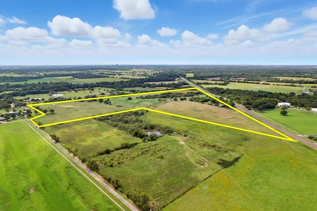 a view of an outdoor space and swimming pool