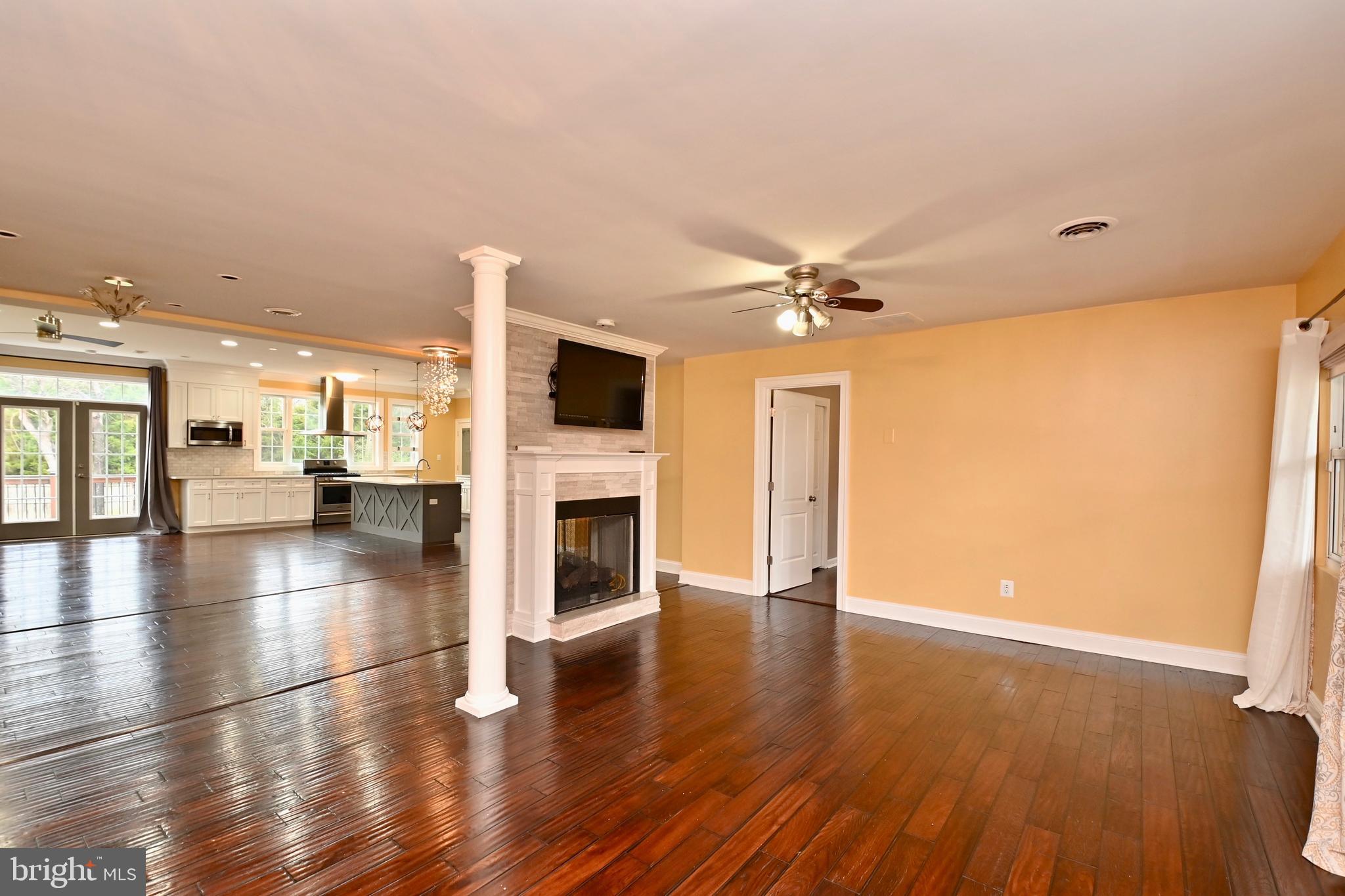 8018 Fordson Road Alexandria, VA 22306 - Photo 7 of 54 Two way fireplace