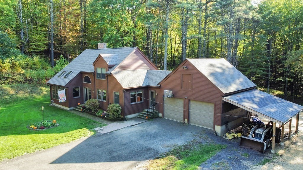 291 Mountain Road Gill, MA 01354 - Photo 3 of 35 an aerial view of a house
