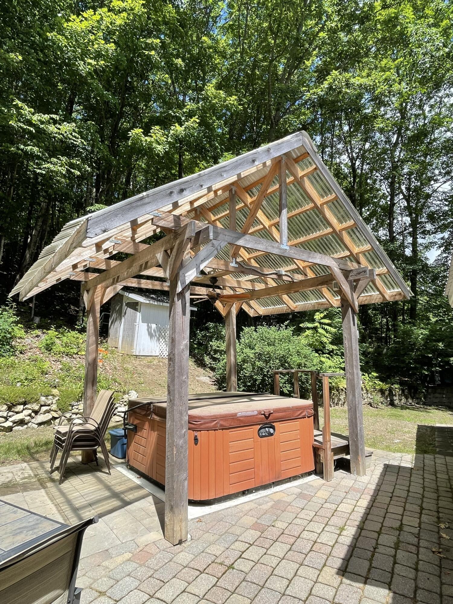 435 Quaker Ridge Road Casco, ME 04015 - Photo 7 of 30 Hot Tub