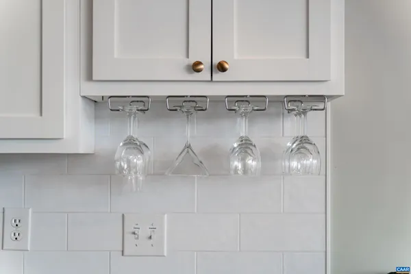 a close view of washer and dryer