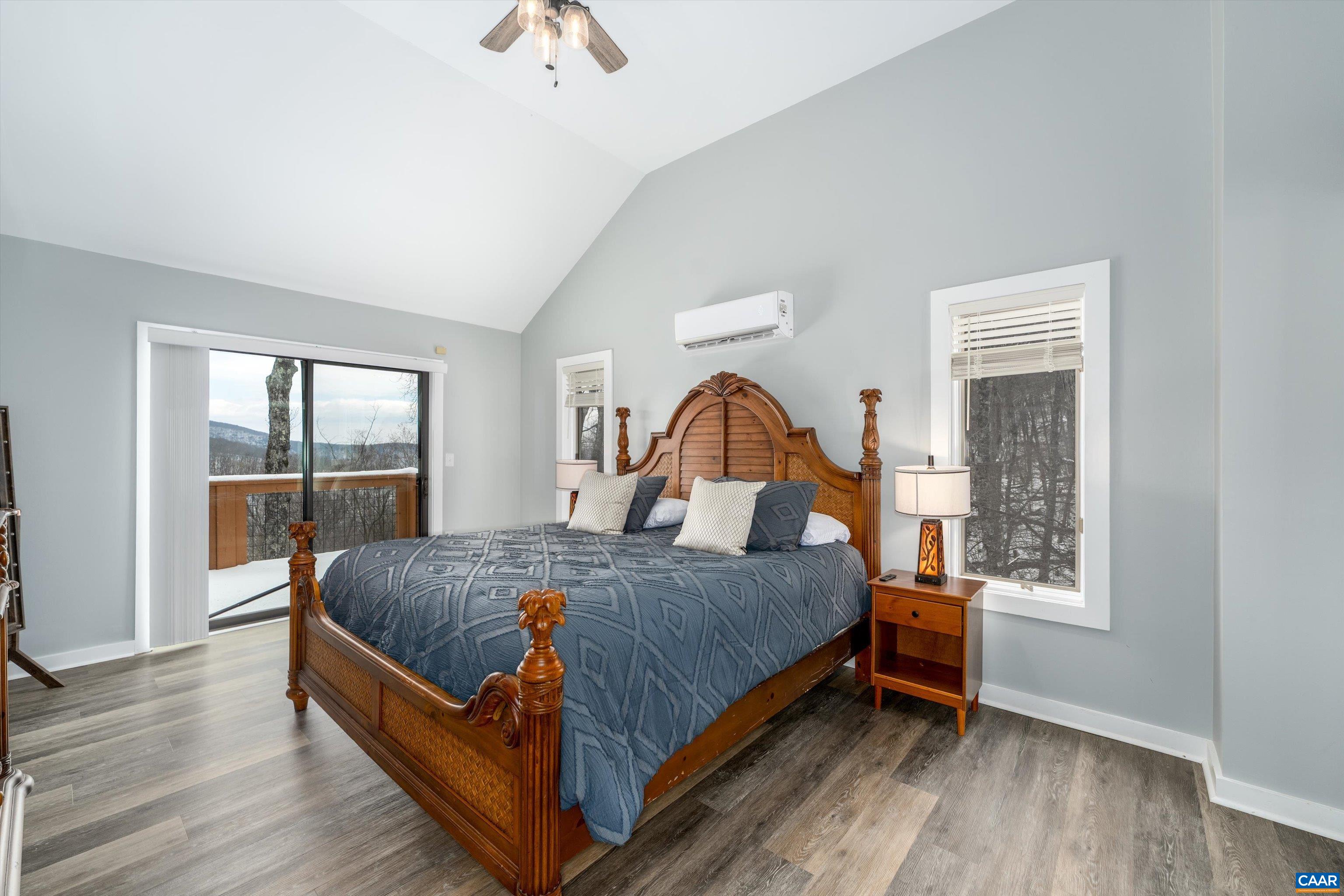131 Crawfords Edge Wintergreen, VA 22967 - Photo 33 of 75 a bedroom with a bed and window