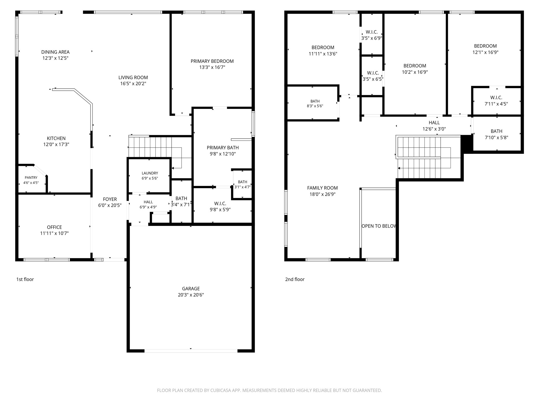2832 Mistygate Court Conroe, TX 77301 - Photo 50 of 50 2D Floor Plan