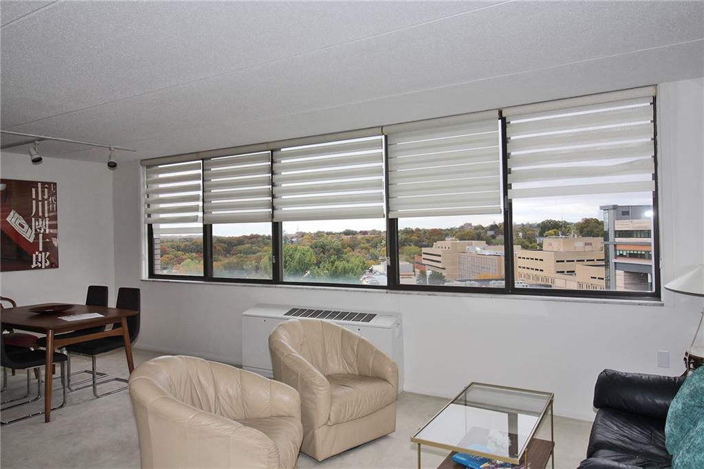 1160 Bower Hill Road, Unit 1101B Pittsburgh, PA 15243 - Photo 3 of 33 a living room with furniture and a large window