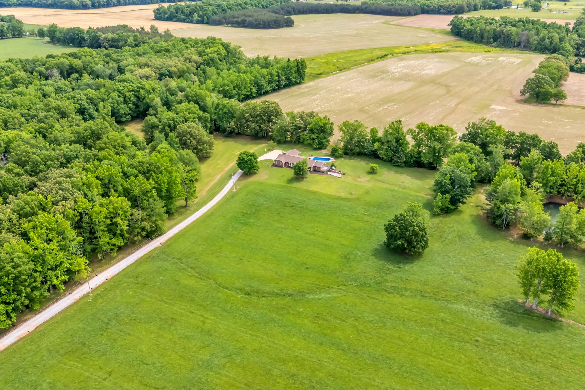 28 Ok Road Lawrenceburg, TN 38464 - Photo 5 of 76 a view of a yard with an outdoor space and seating area