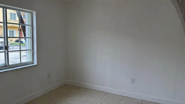 a small space with a window