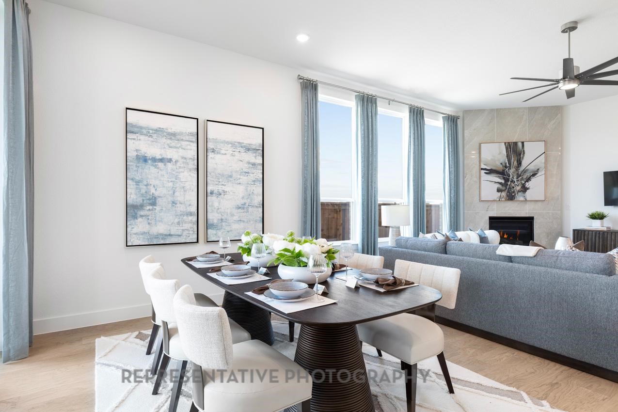 22214 Mount Whitney Road Waller, TX 77484 - Photo 42 of 50 a dining room with furniture and window