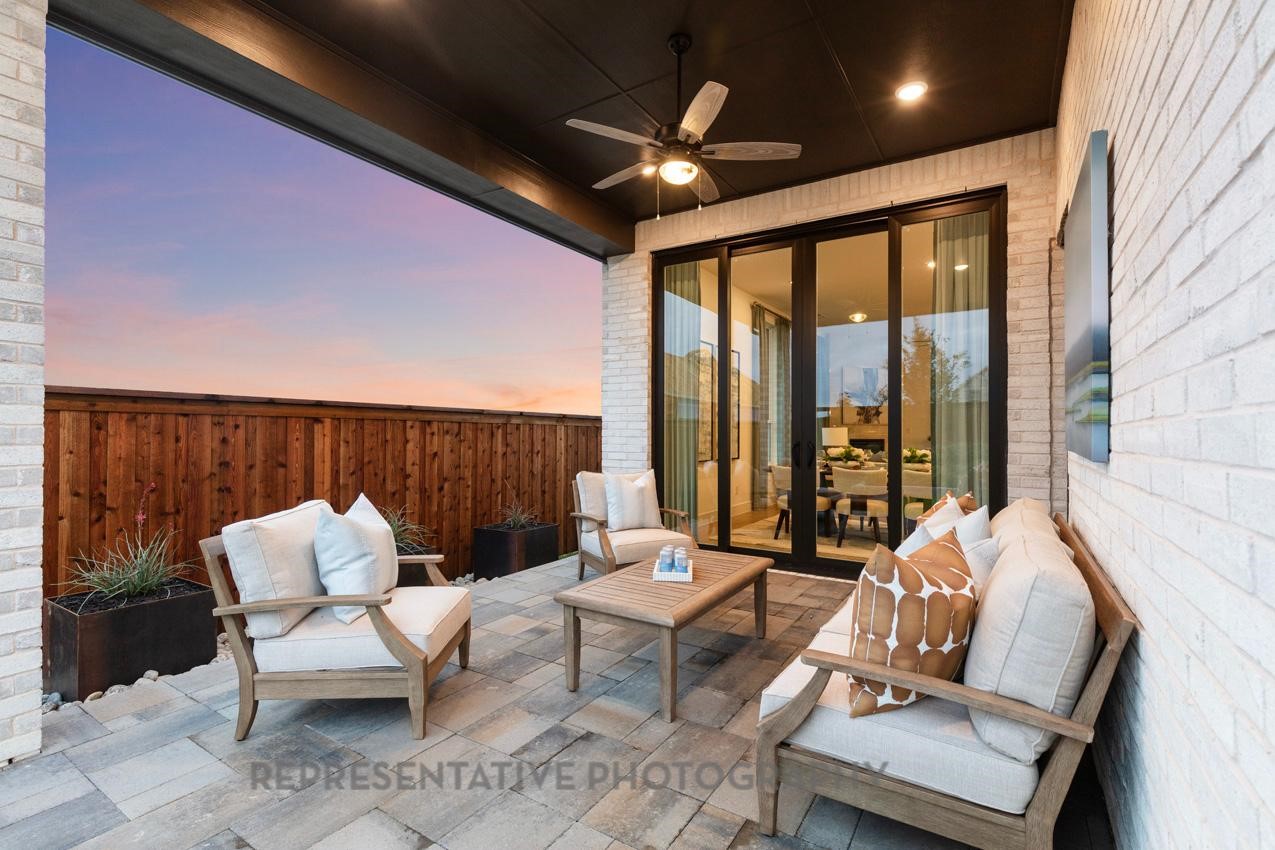 22214 Mount Whitney Road Waller, TX 77484 - Photo 50 of 50 a living room with furniture and floor to ceiling window