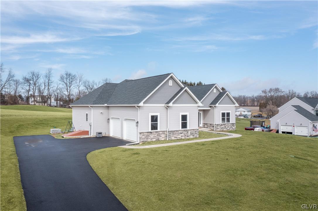 785 Emerald Valley Lane Bangor, PA 18013 - Photo 25 of 28 front view of a house with a yard