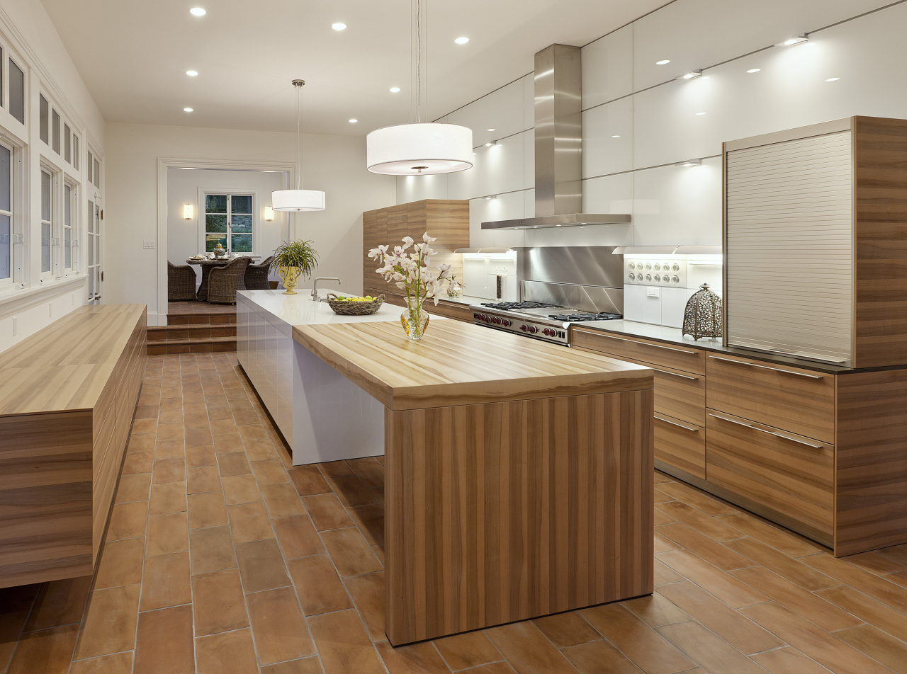1041 Mission Ridge Road Santa Barbara, CA 93103 - Photo 2 of 11 a large kitchen with stainless steel appliances kitchen island granite countertop a sink and cabinets