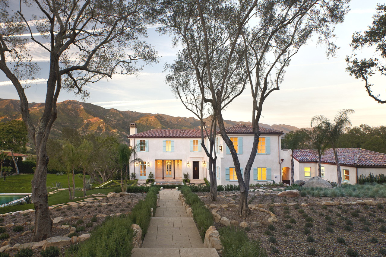 1041 Mission Ridge Road Santa Barbara, CA 93103 - Photo 9 of 11 a view of a town with large trees