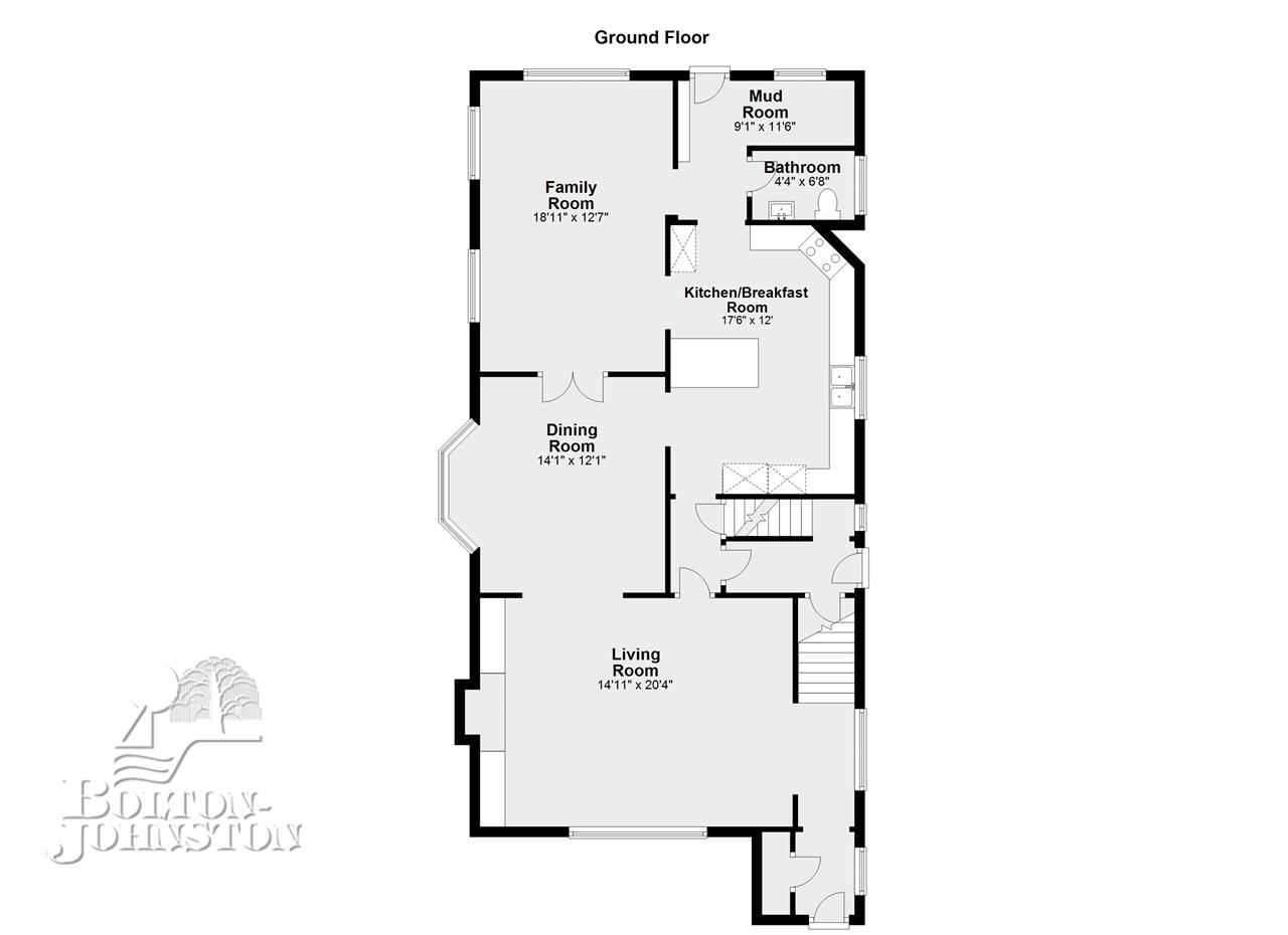 627 Lincoln Road Grosse Pointe, MI 48230 - Photo 57 of 60 First Floor Floorplan