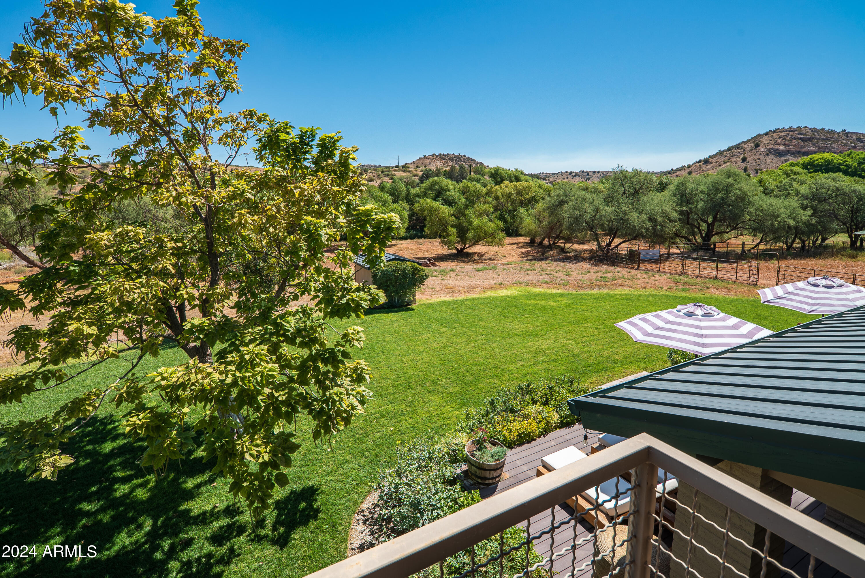 2845 South Sexton Ranch Road Cornville, AZ 86325 - Photo 36 of 62 OUTDOOR PATIO UPPER LEVEL
