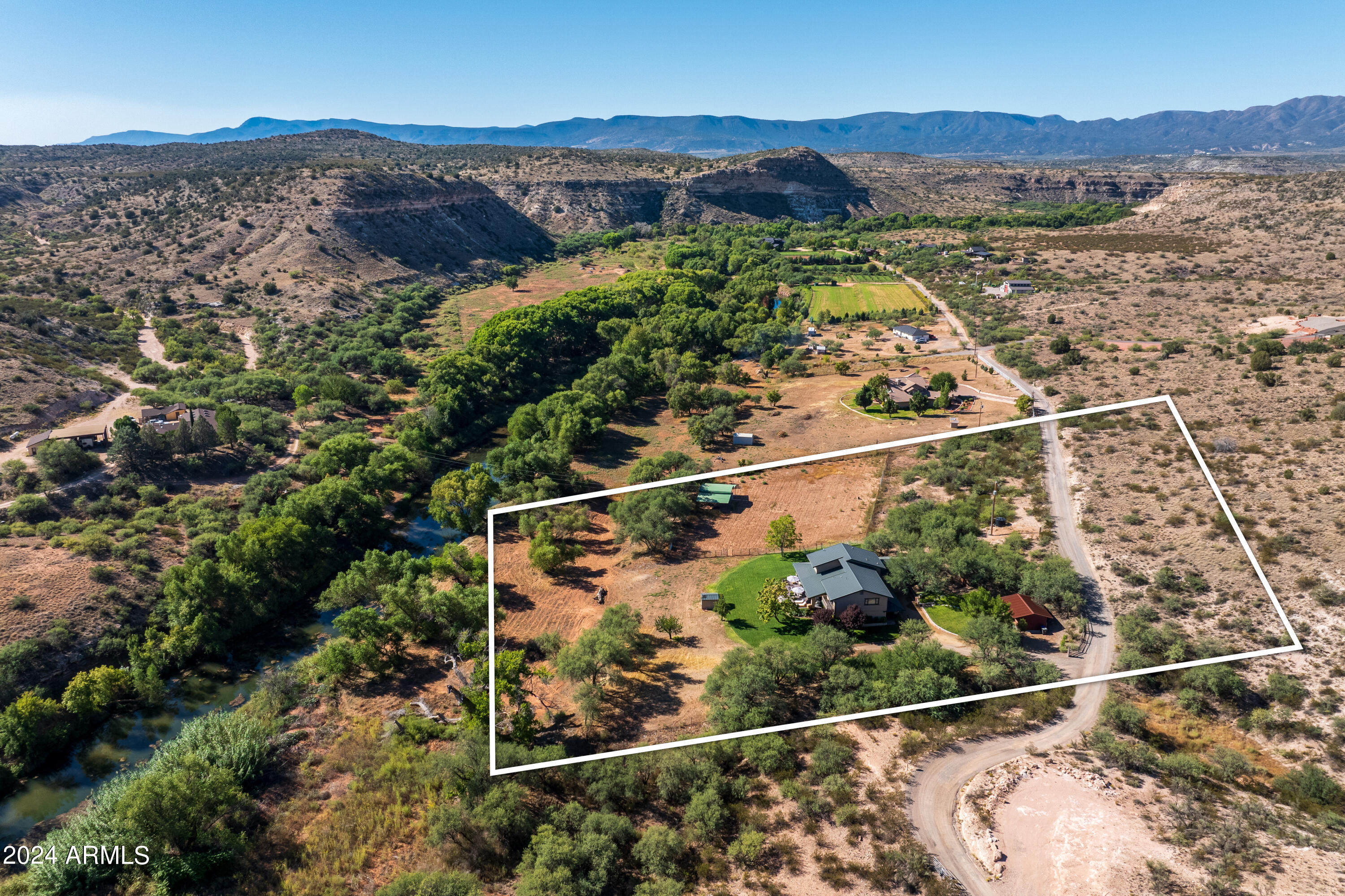 2845 South Sexton Ranch Road Cornville, AZ 86325 - Photo 4 of 62 AERIAL VIEW