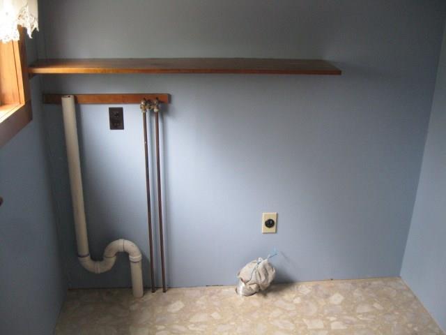 3433 Turner Ridge Road Somerville, ME 04348 - Photo 11 of 17 Washer and Dryer hook-up in bathroom