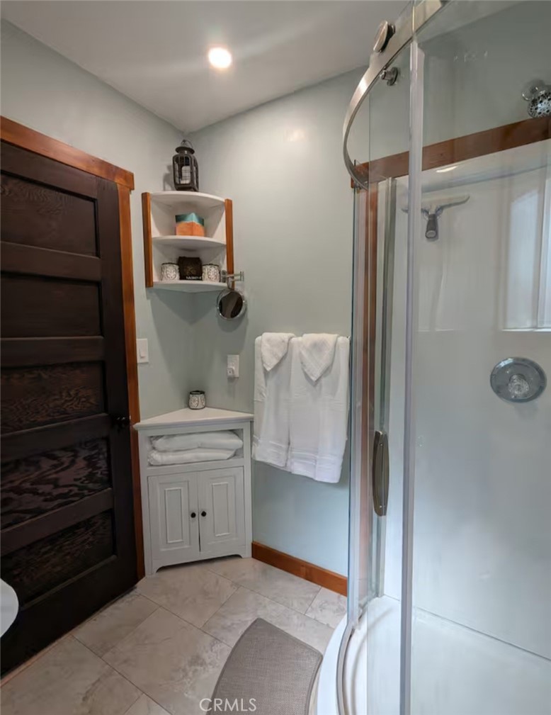 16135 Bottle Rock Road Cobb, CA 95426 - Photo 10 of 19 a bathroom with a sink and a mirror
