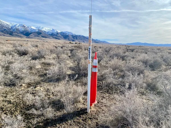 a flag on the side of a road