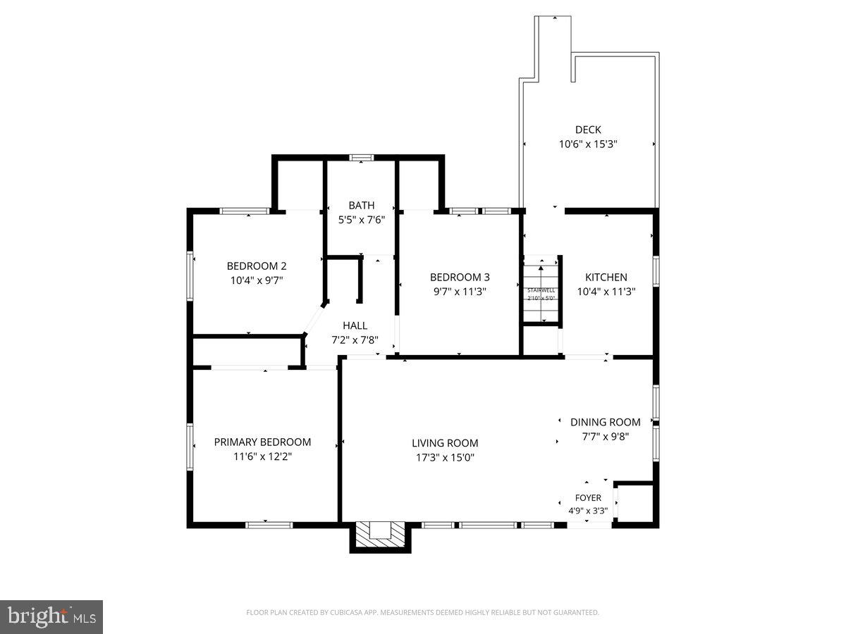 6317 Jason Street Cheverly, MD 20785 - Photo 33 of 34 Main story floor plan