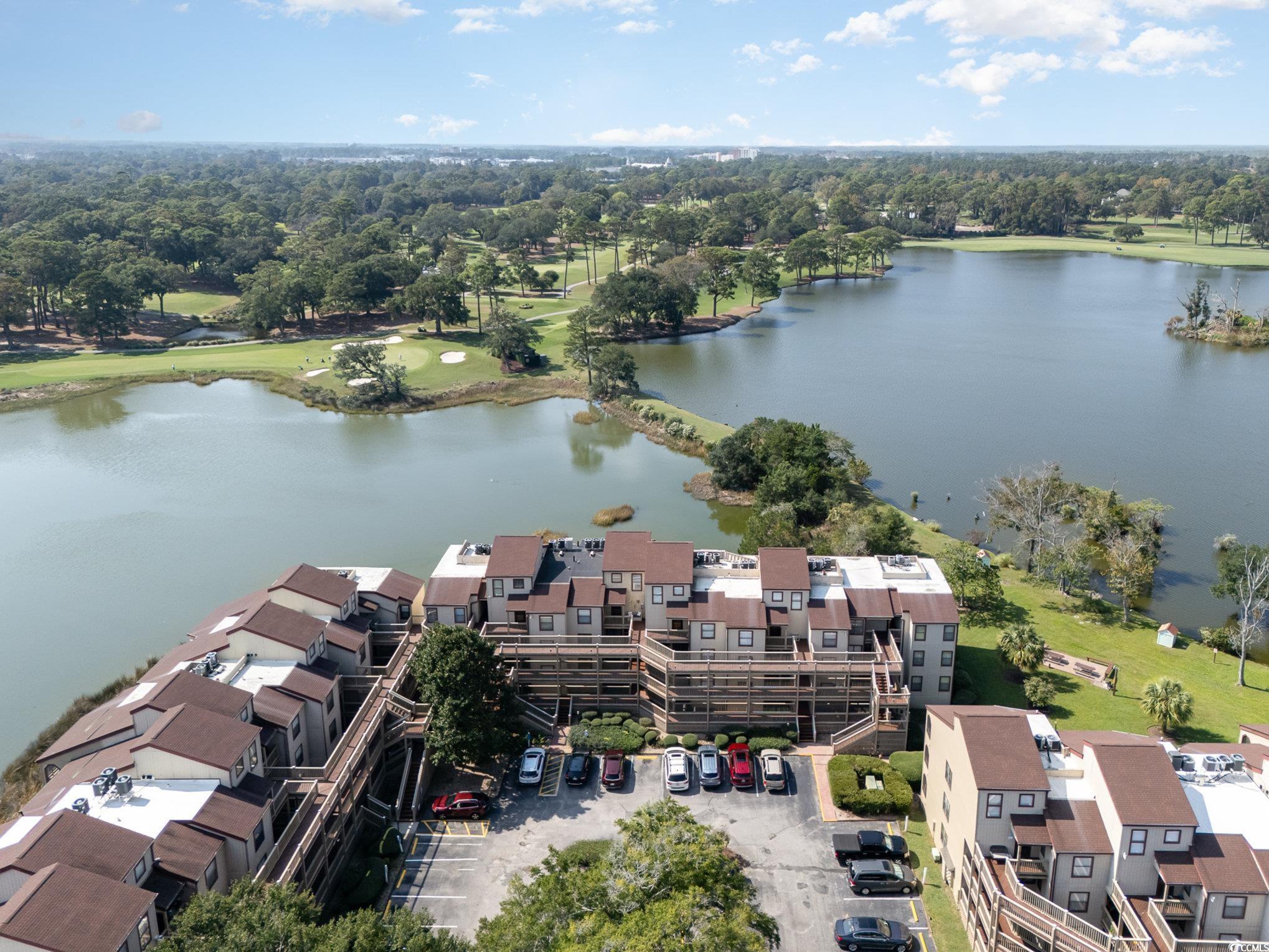 501 Maison Drive, Unit E5 Myrtle Beach, SC 29572 - Photo 2 of 39 Drone / aerial view with a water view