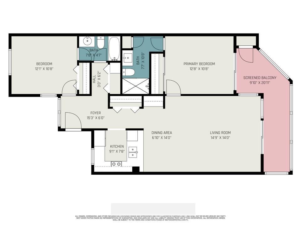 501 Maison Drive, Unit E5 Myrtle Beach, SC 29572 - Photo 39 of 39 Floor plan