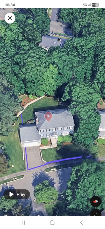 25 Ellen Road Stoneham, MA 02180 - Photo 41 of 41 an aerial view of a house with a yard