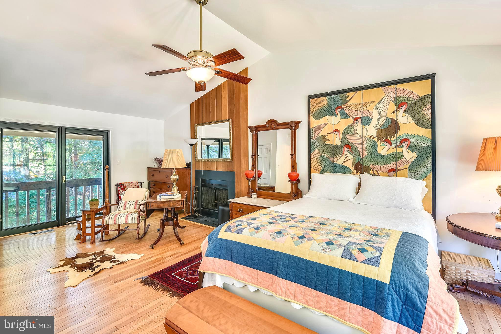 10733 Cross School Road Reston, VA 20191 - Photo 13 of 35 Master opens to balcony overlooking nature