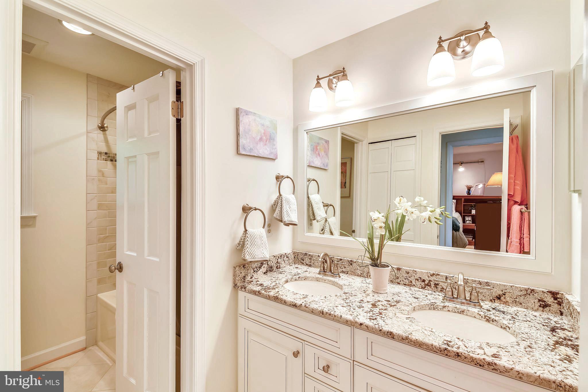 10733 Cross School Road Reston, VA 20191 - Photo 20 of 35 Remodeled UL bath with granite, pull up ladder!