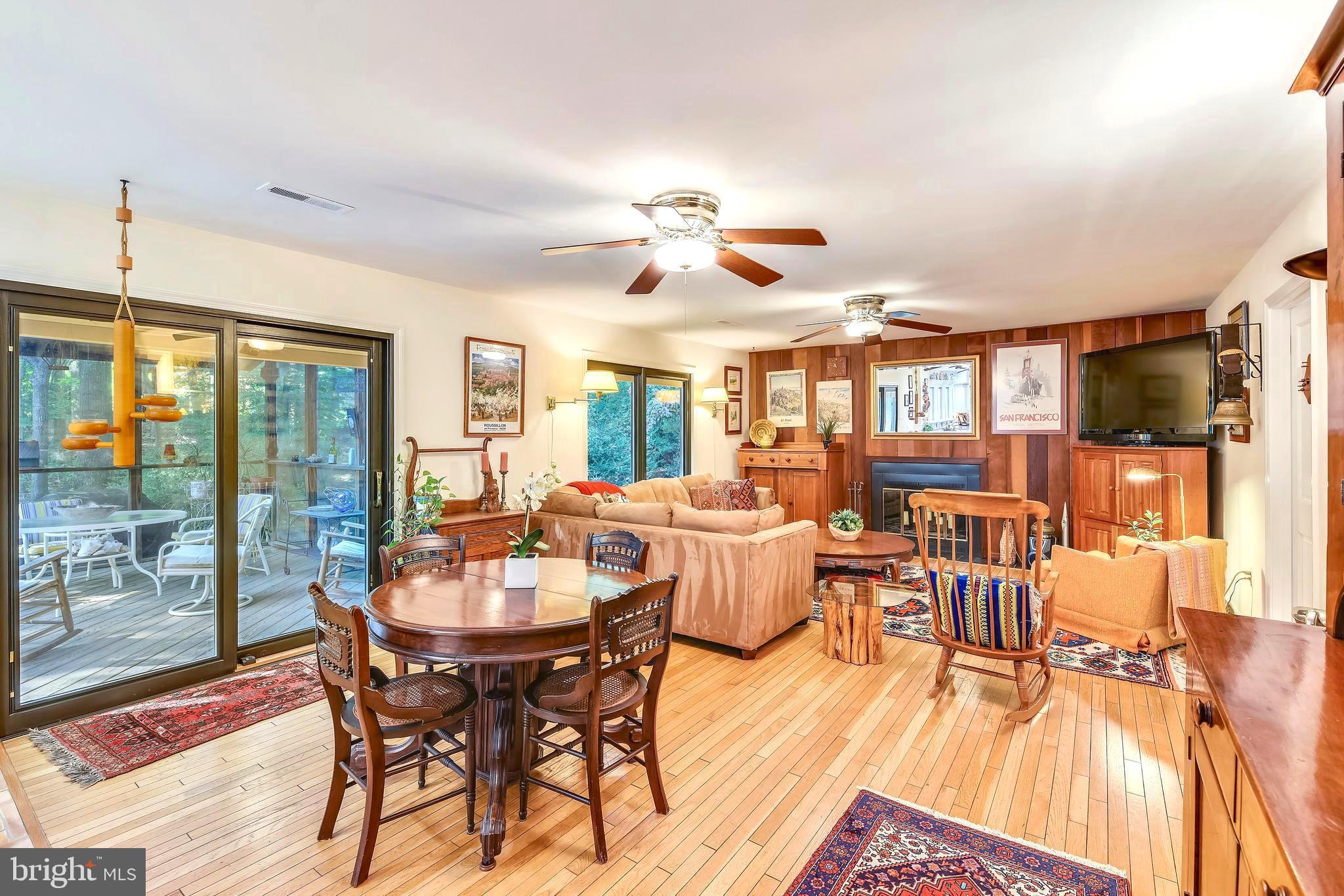 10733 Cross School Road Reston, VA 20191 - Photo 9 of 35 Kitchen/Living combo opens to massive screen porch