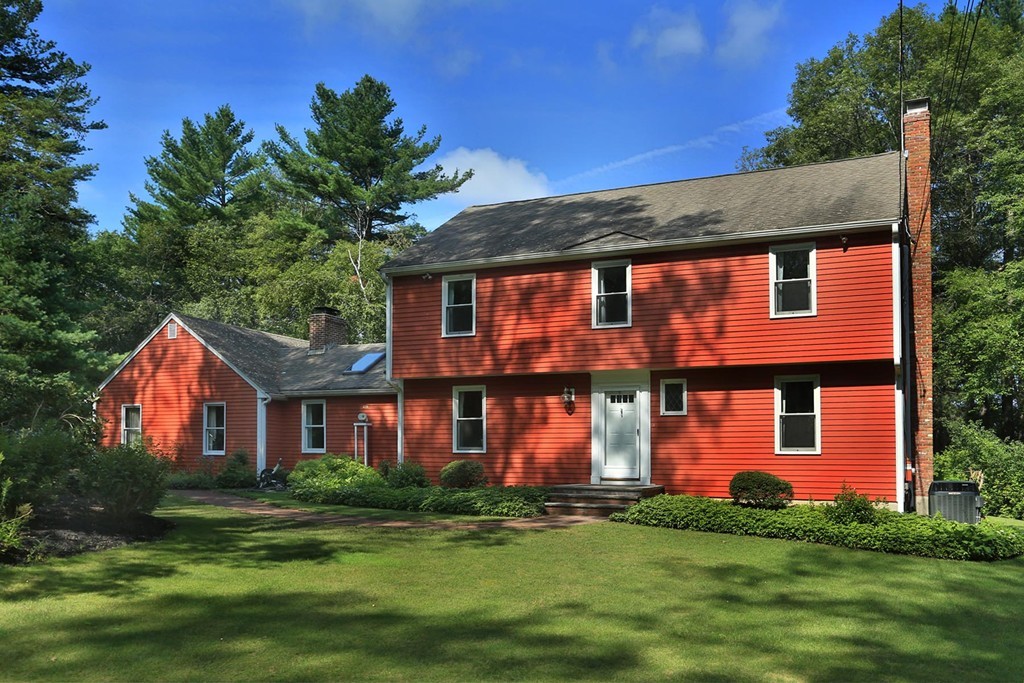 56 Rowley Road Boxford, MA 01921 - Photo 1 of 30 a front view of a house with a yard