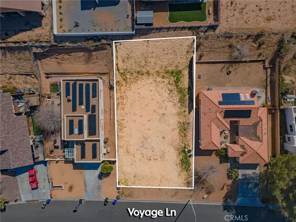 an aerial view of residential houses