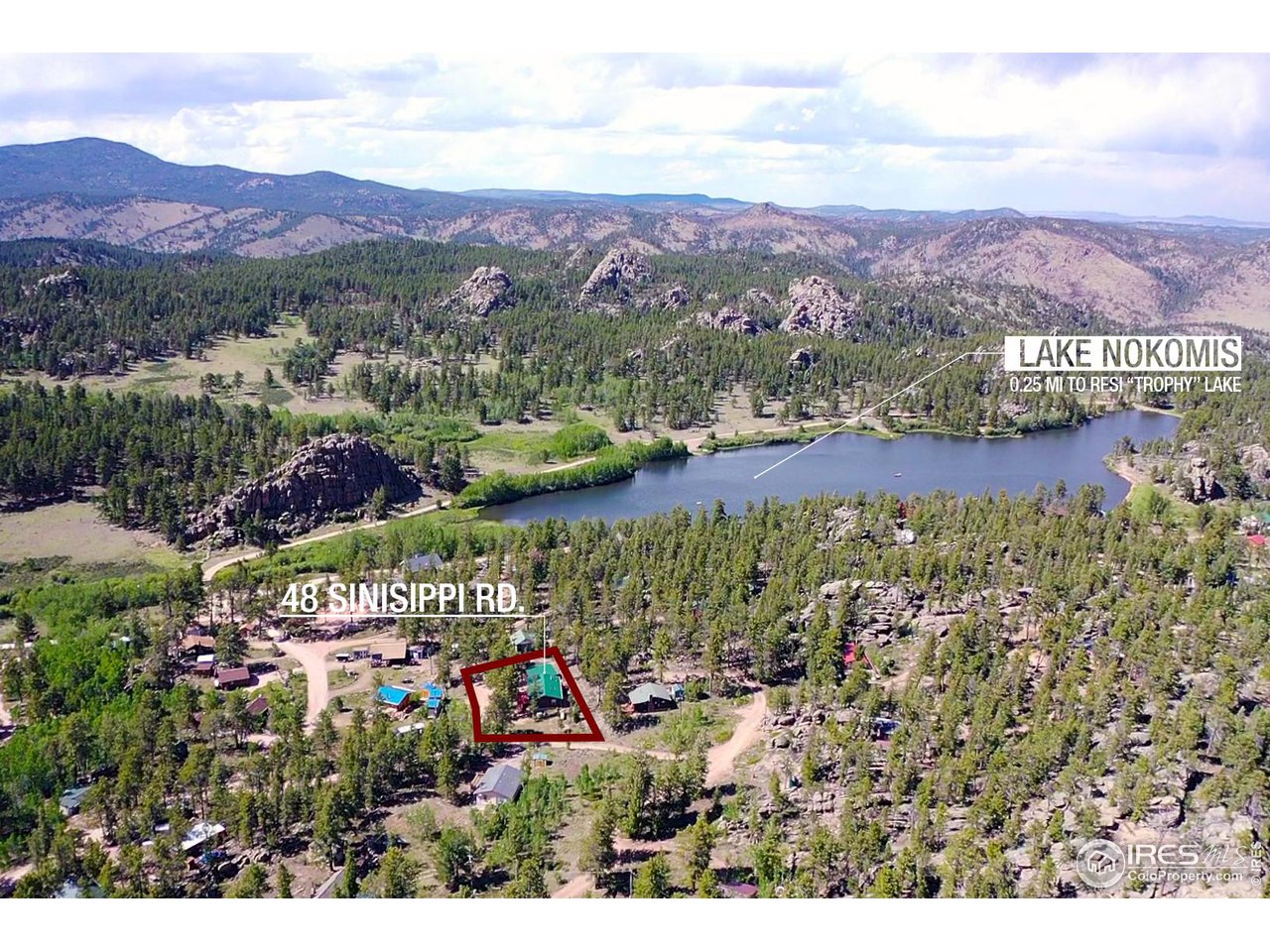 48 Sinisippi Road Red Feather Lakes, CO 80545 - Photo 2 of 31 Just 1/4 mile from Lake Nokomis