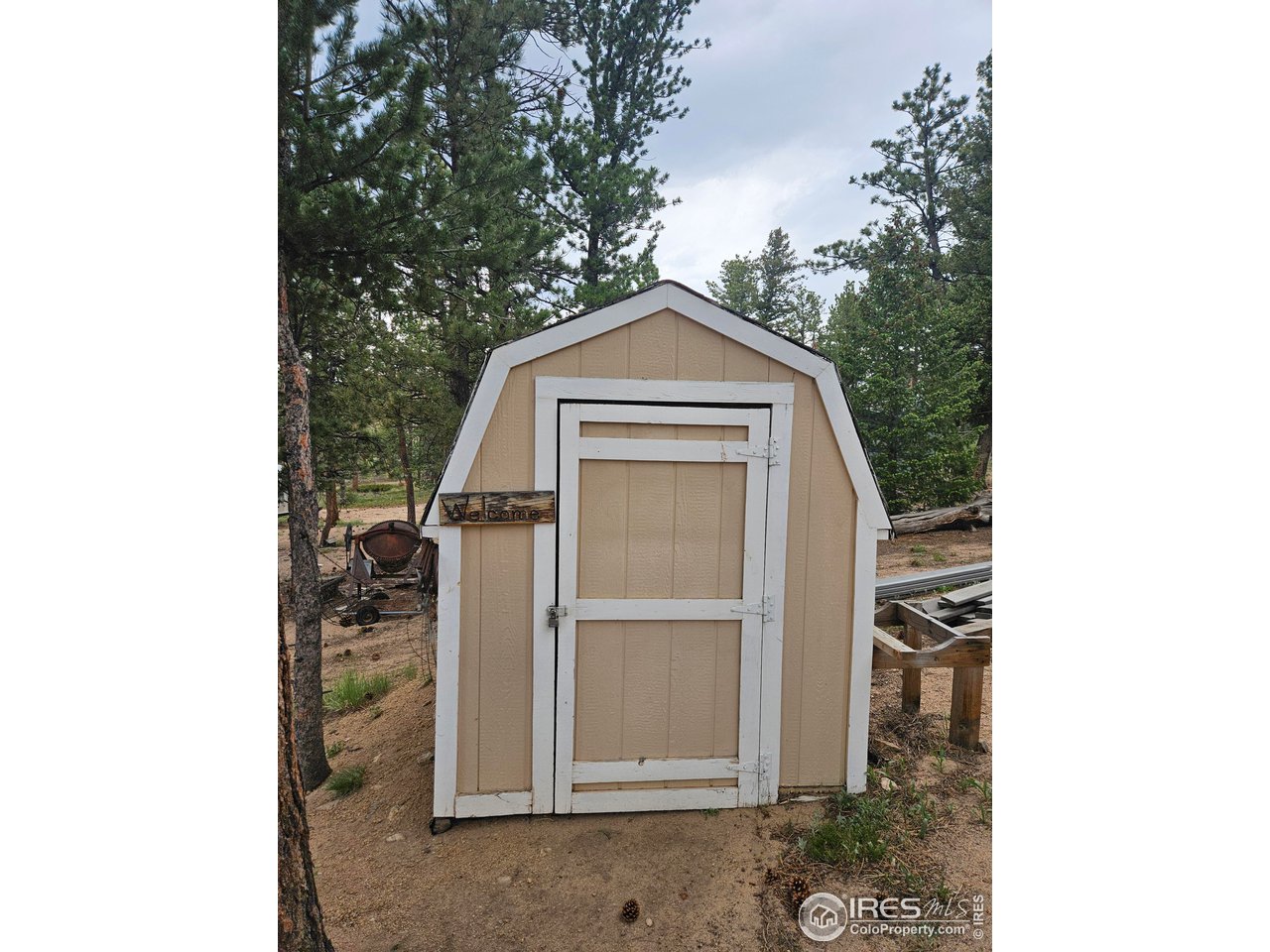 48 Sinisippi Road Red Feather Lakes, CO 80545 - Photo 28 of 31 Storage Shed