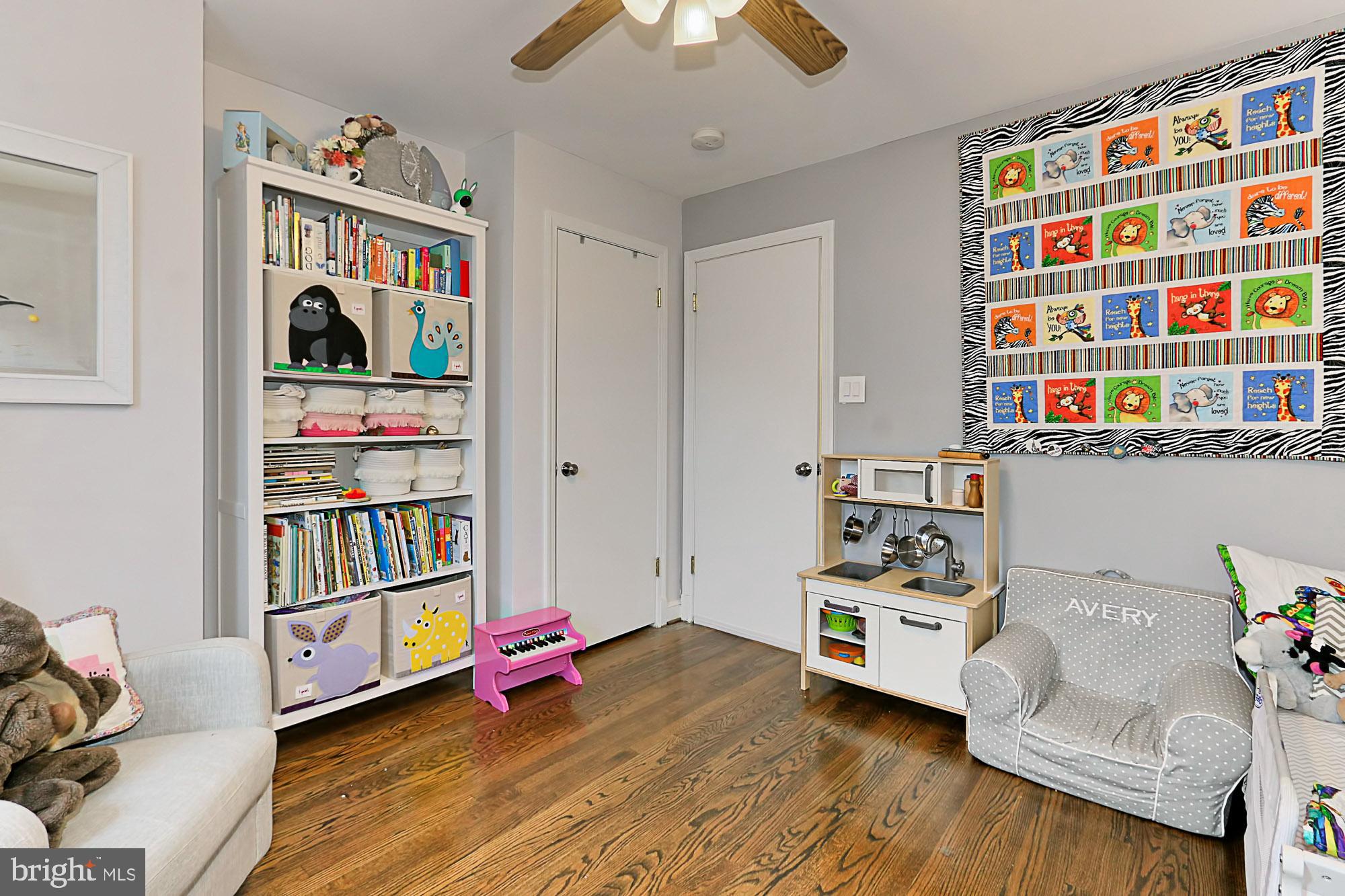 5906 Craig Street Springfield, VA 22150 - Photo 22 of 54 Bedroom 2 gleaning hardwoods