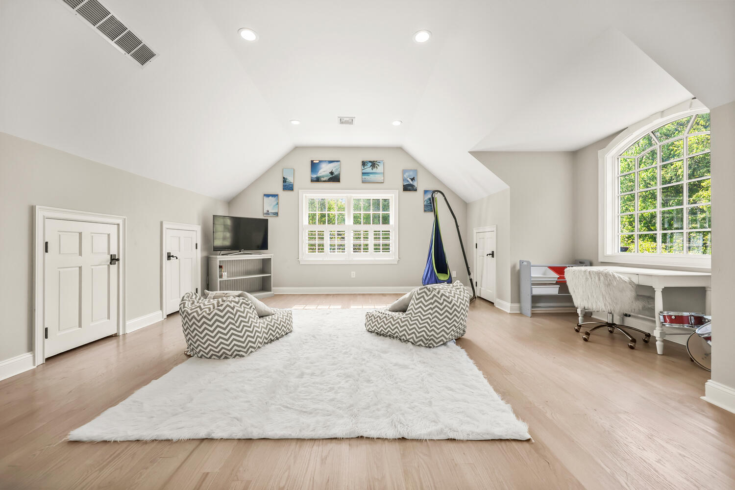 35 Logan Road New Canaan, CT 06840 - Photo 32 of 73 a bedroom with furniture and a large window