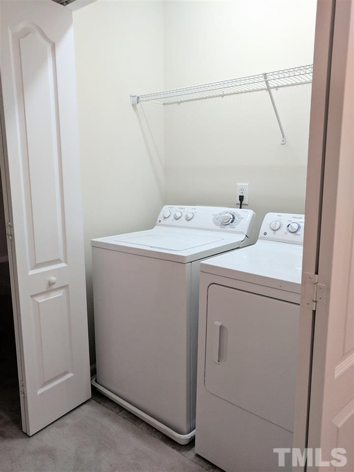 3124 Binghampton Lane Raleigh, NC 27604 - Photo 16 of 19 a utility room with dryer and washer