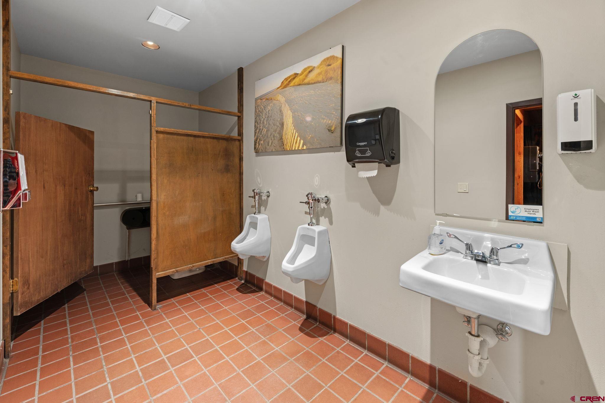207 Elcho Avenue, Unit 14 Crested Butte, CO 81224 - Photo 23 of 34 a bathroom with a sink a toilet and mirror