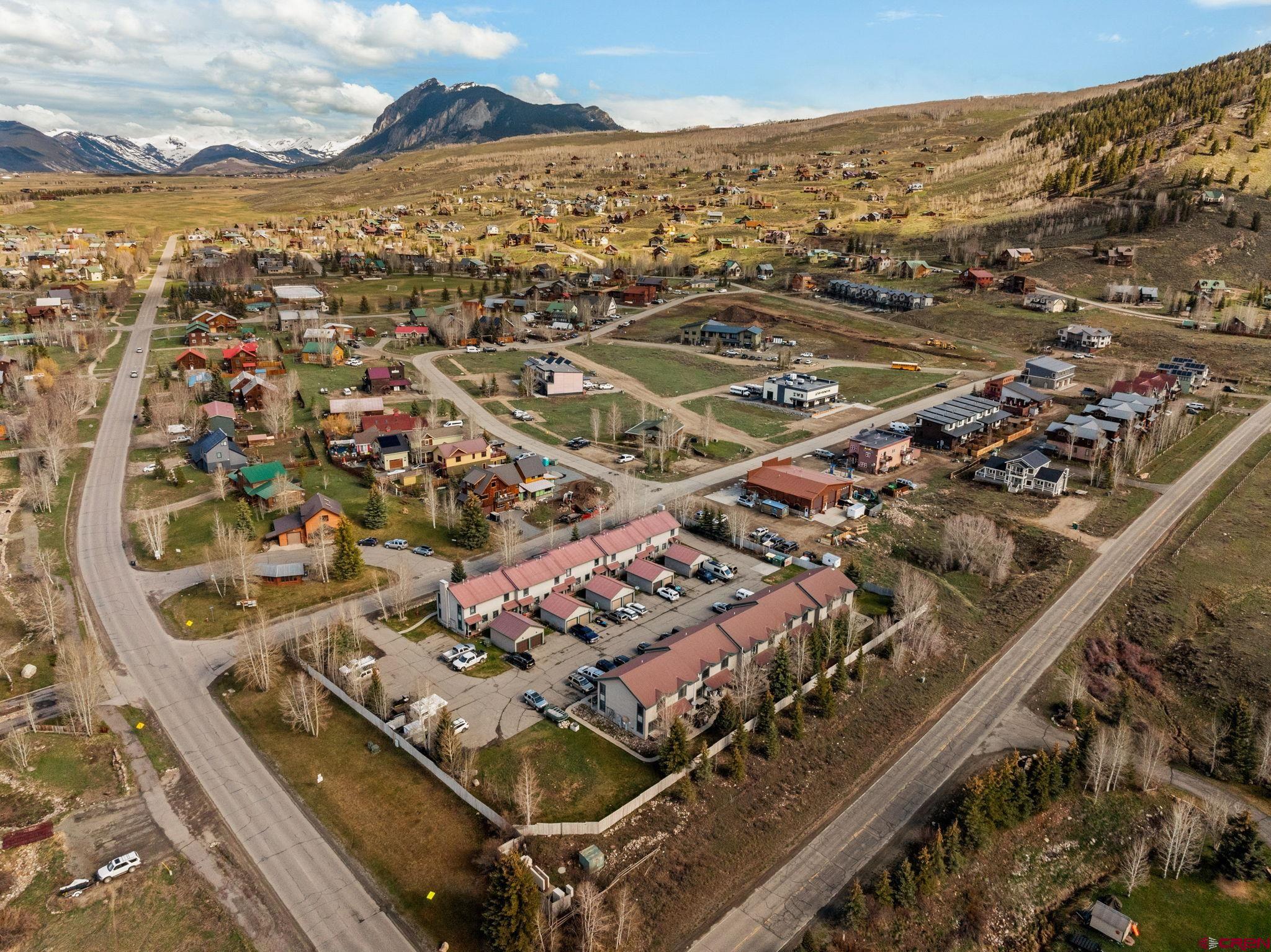 207 Elcho Avenue, Unit 14 Crested Butte, CO 81224 - Photo 5 of 34 an aerial view of a city