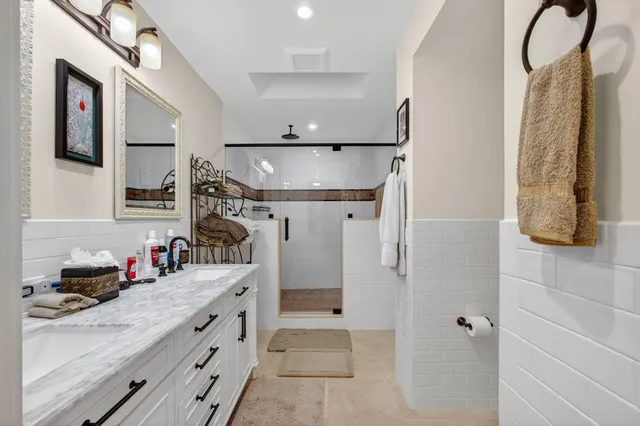 a kitchen with a sink stove and refrigerator
