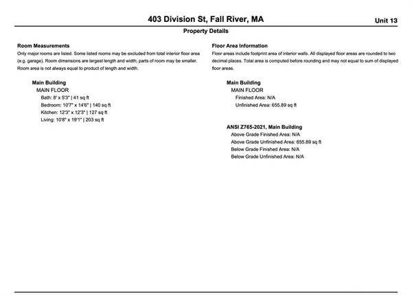 $188,500 | 403 Division Street, Unit 13, Fall River, MA 02721