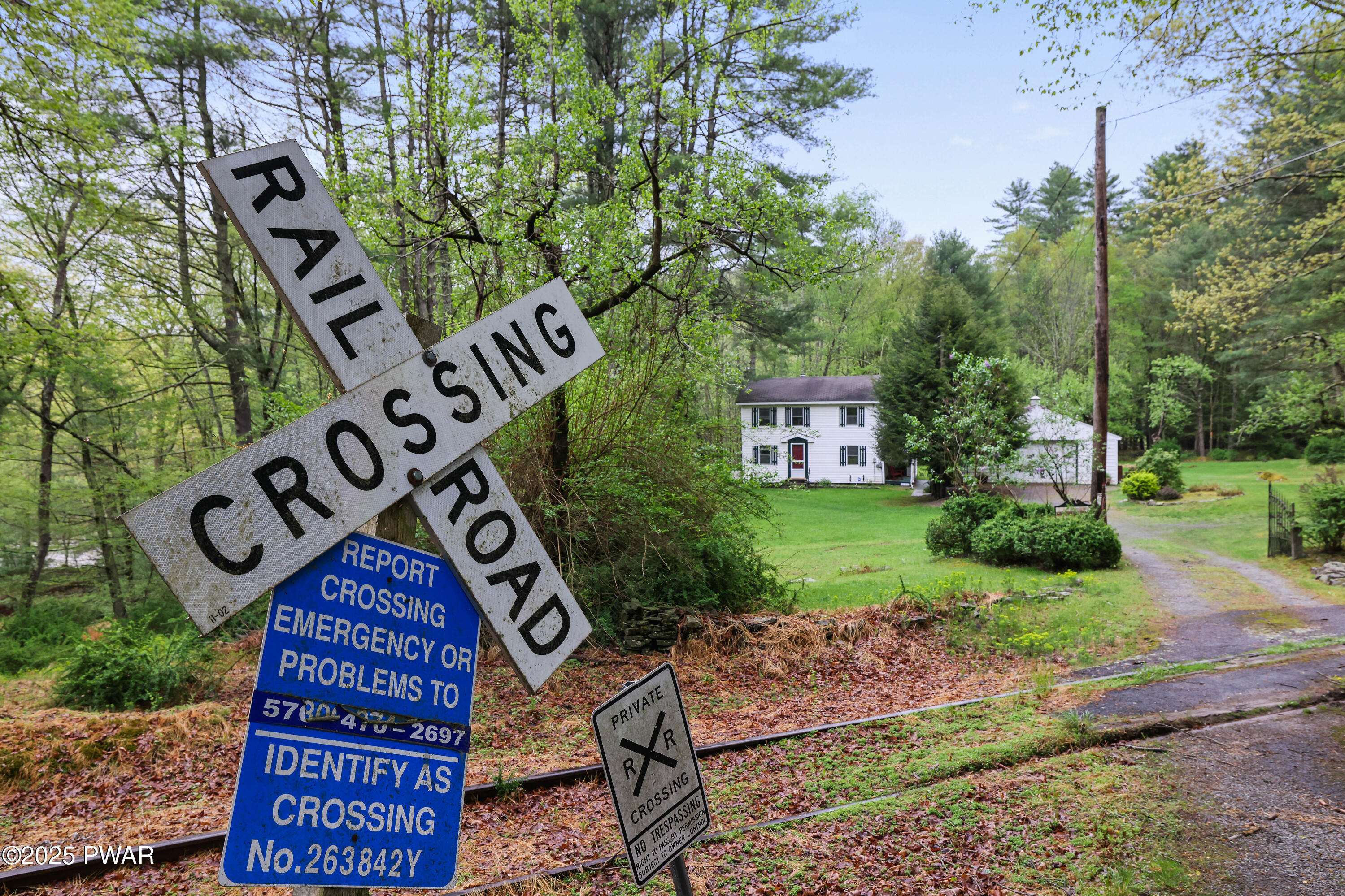 241 Lcpl Jacob Beisel Road Lackawaxen, PA 18435 - Photo 43 of 78 Old Rail crossing, no longer used