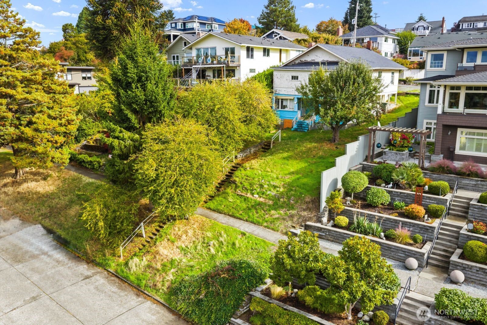 4812 46th Avenue Southwest Seattle, WA 98116 - Photo 3 of 26 a view of a garden with plants